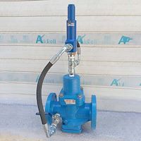 تولید کننده شیر اطمینان چدنی پایلوت دار